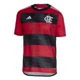 (Player Vesion) 23/24 Flamengo Home Soccer Jersey Mens
