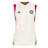 23/24 Flamengo White Soccer Singlet Jersey Mens