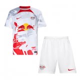 22/23 RB Leipzig Home Kids Soccer Jersey + Shorts