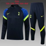 21/22 Tottenham Hotspur Navy Soccer Training Suit Kids