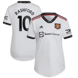 (Rashford #10) 22/23 Manchester United Away Soccer Jersey Womens