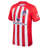 23/24 Atletico Madrid Home Soccer Jersey Mens