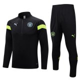 22/23 Manchester City Black Soccer Training Suit Mens