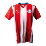 2020 Paraguay Home Soccer Jersey Man