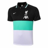 2020-21 Liverpool Black Man Soccer Polo Jersey