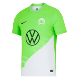 23/24 VfL Wolfsburg Home Soccer Jersey Mens