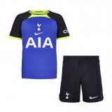 22/23 Tottenham Hotspur Away Kids Soccer Jersey + Shorts