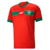 2022 Morocco Home Soccer Jersey Mens