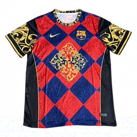 (Special Edition) 23/24 Barcelona Black&Red&Blue Soccer Jersey Mens