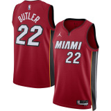 (Jimmy Butler #22) 22/23 Miami Heat Brand Red Swingman Jersey - Statement Mens