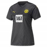 21/22 Borussia Dortmund Away Womens Soccer Jersey