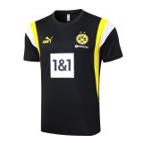 23/24 Borussia Dortmund Black Soccer Training Jersey Mens