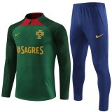 2024 Portugal Green Soccer Training Suit Mens