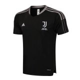 21/22 Juventus Black Soccer Training Jersey Mens