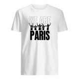 21/22 PSG White WE ARE PARIS T-Shirt Mens