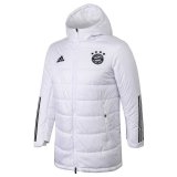 2020-21 Bayern Munich White Man Soccer Winter Jacket