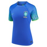2022 Brazil Away Soccer Jersey Womens