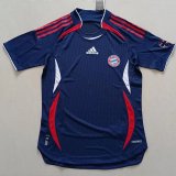 (Player Version) 2022 Bayern Munich Retro Style Teamgeist Blue Soccer Jersey Mens