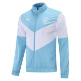 22/23 Manchester City Blue - White All Weather Windrunner Soccer Jacket Mens
