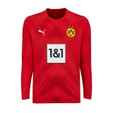 22/23 Borussia Dortmund Goalkeeper Red Soccer Jersey Mens