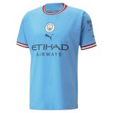 (Player Version) 22/23 Manchester City Home Soccer Jersey Mens