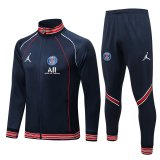 21/22 PSG x Jordan Navy II Soccer Training Suit (Jacket + Pants) Mens