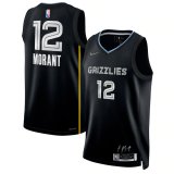 Memphis Grizzlies 2022 Black MVP Swingman Jersey - Select Series Man (MORANT #12)