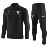 23/24 S.S. Lazio Black Soccer Training Suit Jacket + Pants Mens