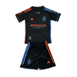 24/25 New York City FC Away Soccer Jersey + Shorts Kids