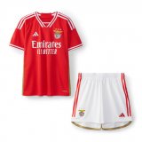 23/24 Benfica Home Soccer Jersey + Shorts Kids