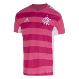 22/23 Flamengo Camisa Outubro Rosa Pink Soccer Jersey Mens