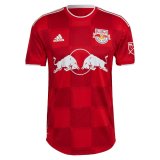 (Player Version) 22/23 Red Bull New York Home Mens Soccer Jersey