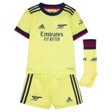 21/22 Arsenal Away Kids Soccer Jersey+Short+Socks
