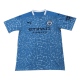 20/21 Manchester City Home Blue Man Soccer Jersey
