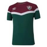23/24 Fluminense Green Pre-Match Short Soccer Training Jersey Mens