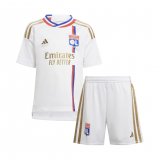 23/24 Olympique Lyonnais Home Soccer Jersey + Shorts Kids