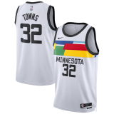(Karl-Anthony Towns #32) 22/23 Minnesota Timberwolves White Swingman Jersey - City Mens