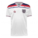 1982 England Retro Home Soccer Jersey Mens
