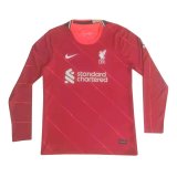 21/22 Liverpool Home LS Soccer Jersey Mens
