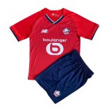 21/22 Lille Olympique Home Soccer Jersey + Short Kids