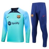 22/23 Barcelona Green Soccer Training Suit Mens