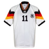 1992 Germany Retro Home Soccer Jersey Mens