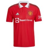 (Player Version) 22-23 Manchester United Home Soccer Jersey Mens