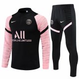 21/22 PSG Black - Pink Soccer Training Suit Man