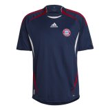 21/22 Bayern Munich Blue Teamgeist Soccer Jersey Mens