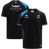 BWT Alpine 2023 Black F1 Team T-Shirt Man