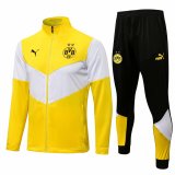 21/22 Borussia Dortmund Yellow Soccer Training Suit (Jacket + Pants) Mens