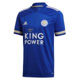 20/21 Leicester City Home Blue Man Soccer Jersey