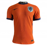 (Player Version) 2024 Netherlands Home Soccer Jersey Mens