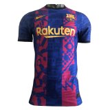 (Player Version) 21/22 Barcelona UCL Home Soccer Jersey Mens